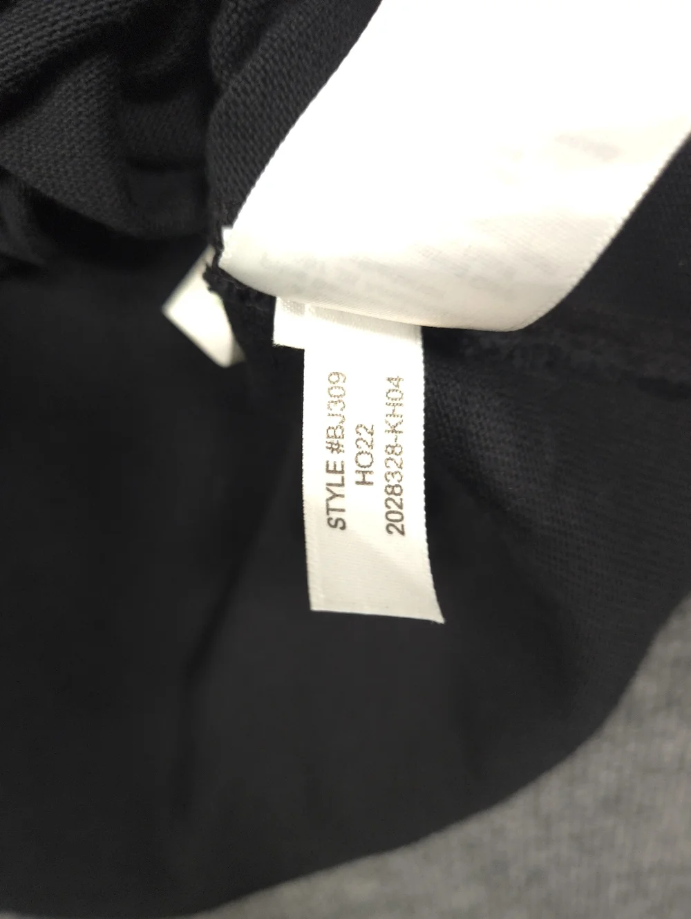 J.Crew Re-Imagined 100% Cotton QuarterZip Pullover Sweatshirt Black Men's Medium